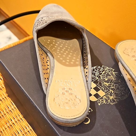 Vince Camuto Suede Mules - Picture 4 of 13